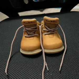 VINTAGE THOM MCAN Leather Infant boots - tan - size 3W